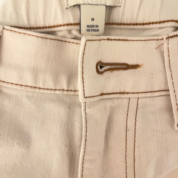 UpWest Ecru Vintage Straight Leg Denim mens Jeans MEDIUM - Picture 3 of 6